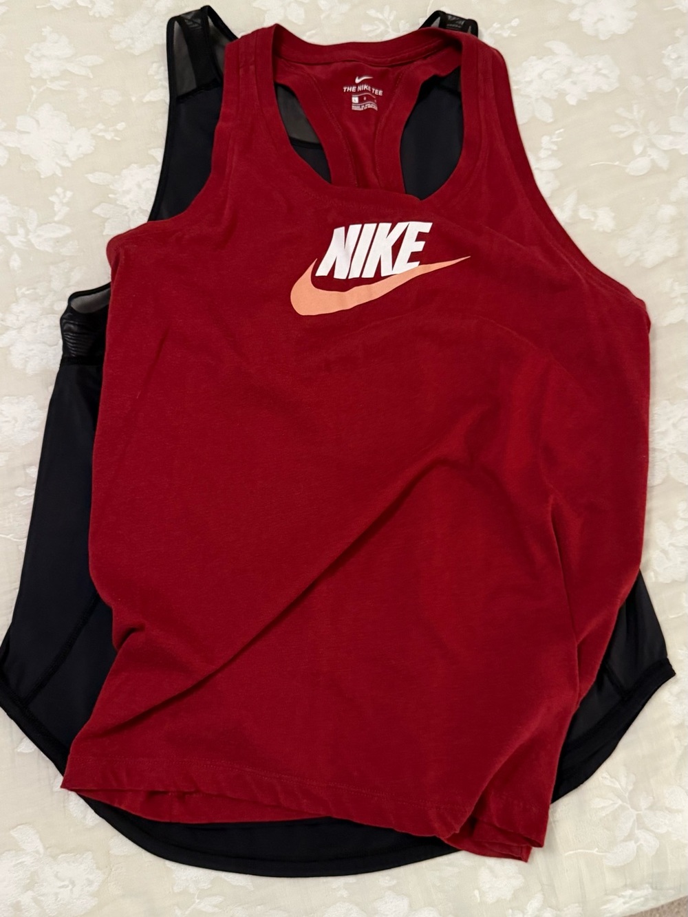 4 Tank Tops Nike Lululemon North Face Large
